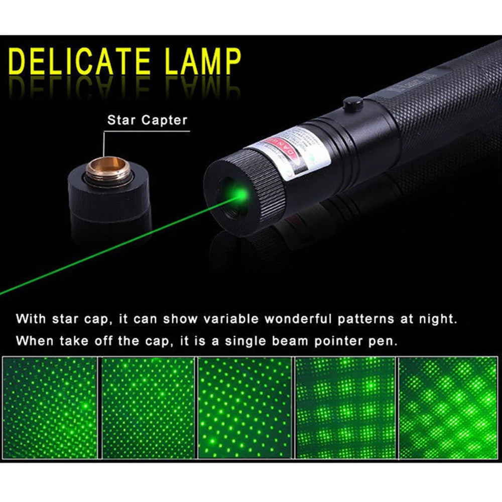 301 532Nm Green Laser Pointer Pen High Power Glare Outdoor Flashlight Professional Travel Indicator Hunting Laser Device